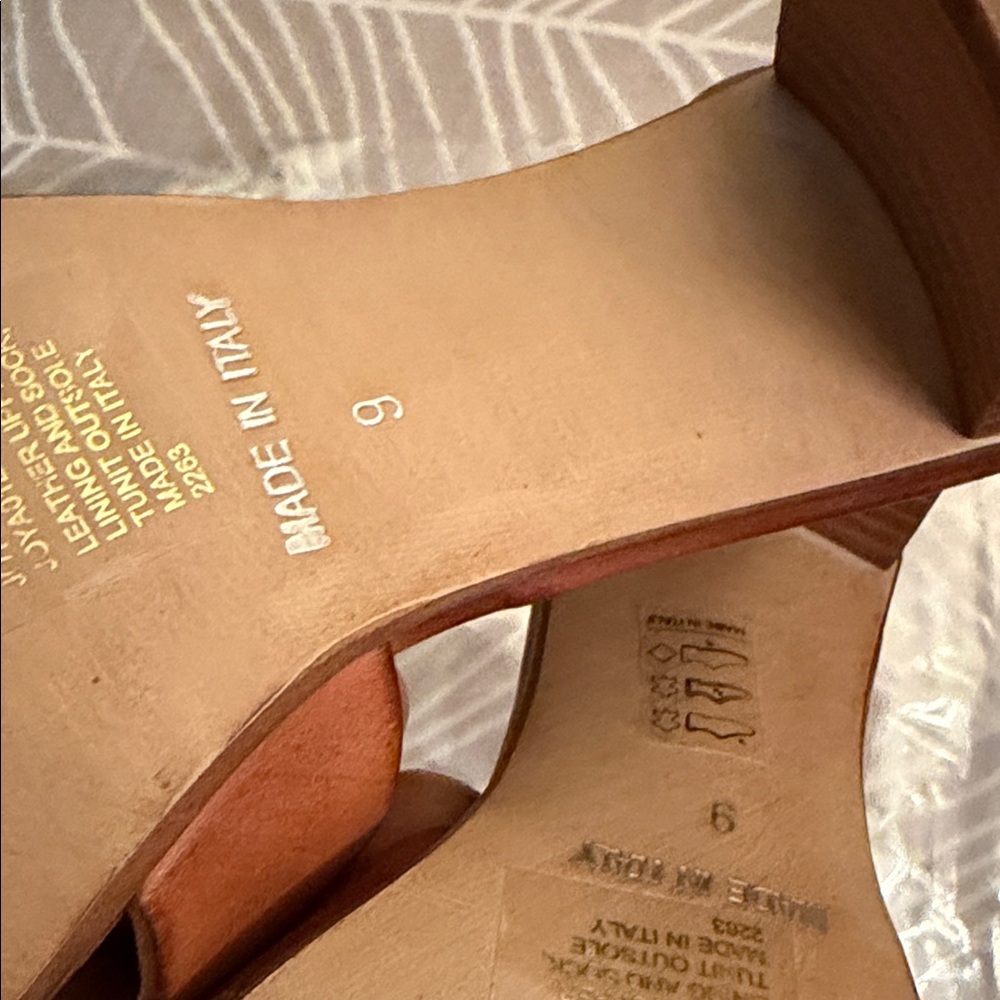 Steven by Steve Madden Brown Slide Sandals - Picture 9 of 10